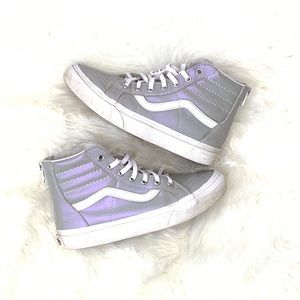 Vans Iridescent Hightops Girls’ Size 2